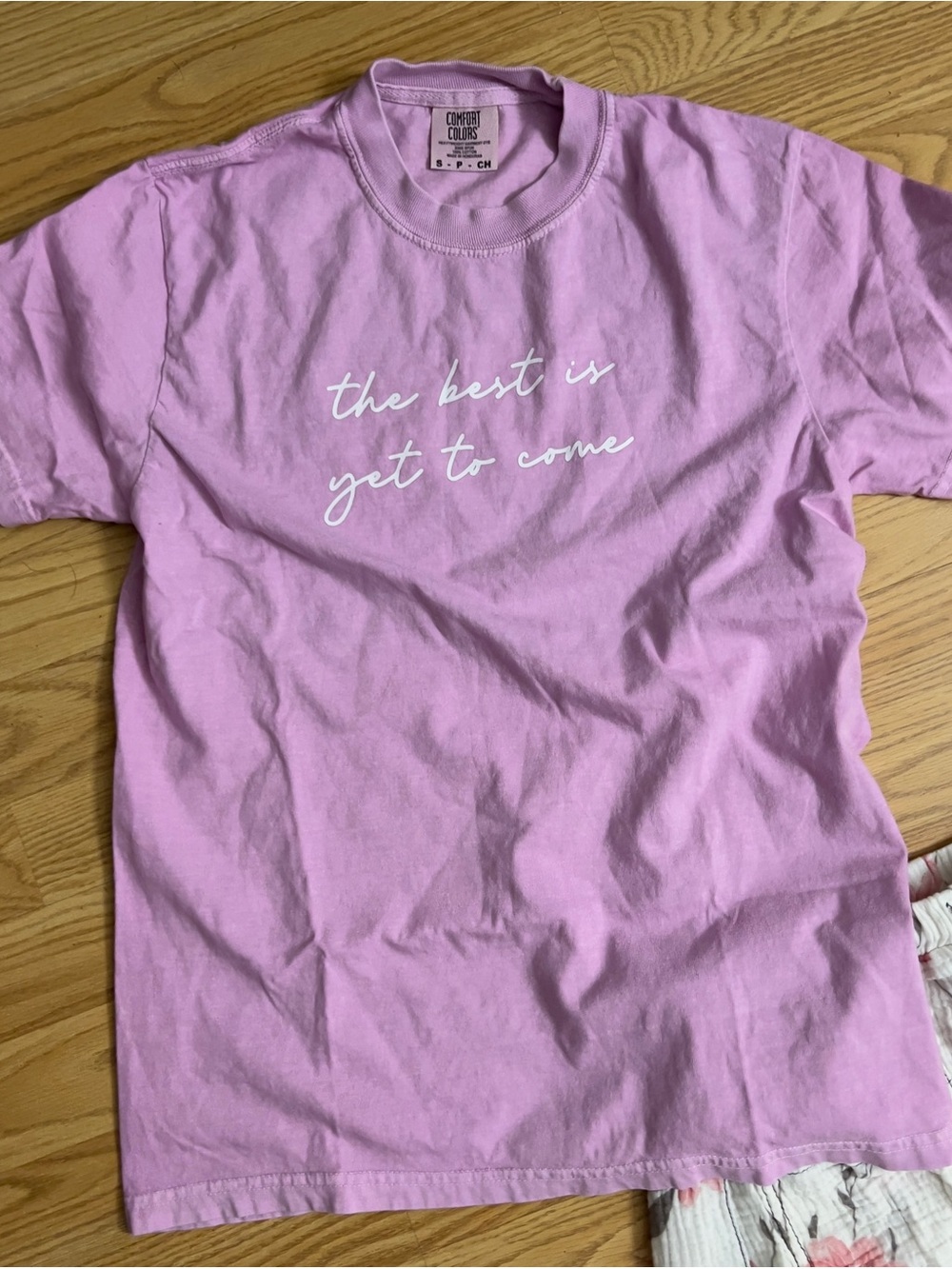 Comfort Colors Lavender Crewneck Tee